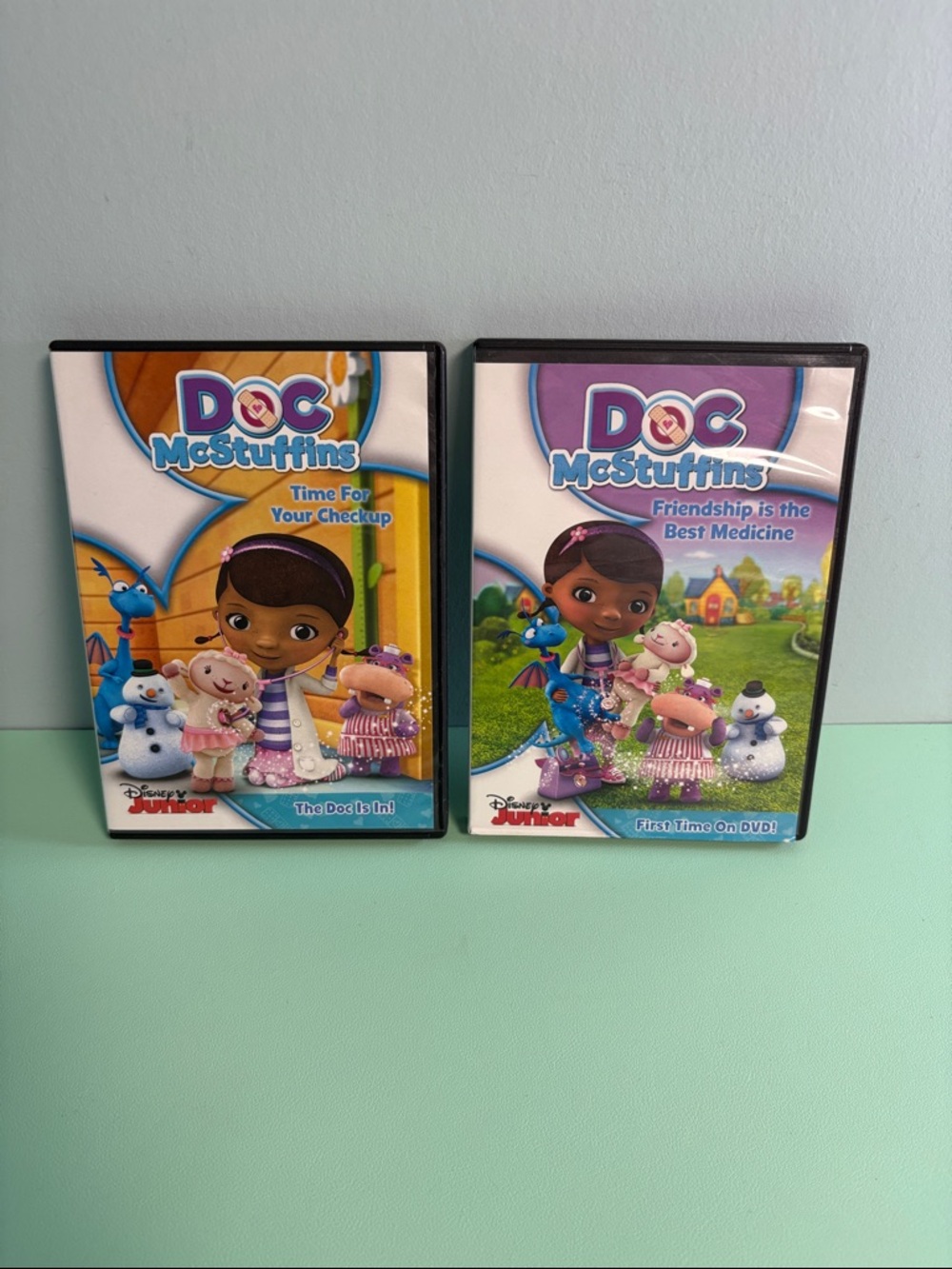 Disney Junior Doc McStuffins Kids DVD Movie Lot of 2, Rated G, Kid Movies